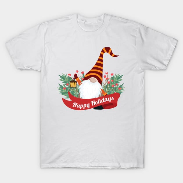 happy holidays T-Shirt by moha1980